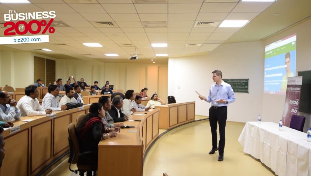 Evénement startup à XLRI à Jamshedpur, organisé par Head Start