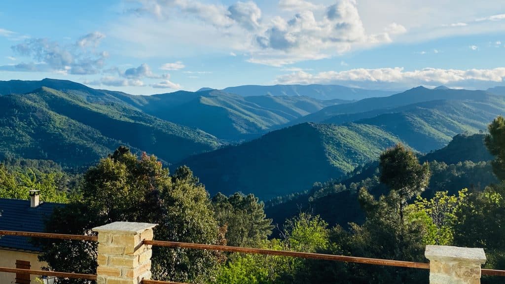 Vue depuis ma maison dans les Cévennes - Un paradis :)